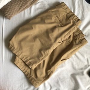 Khaki Knee Length Shorts (For school)